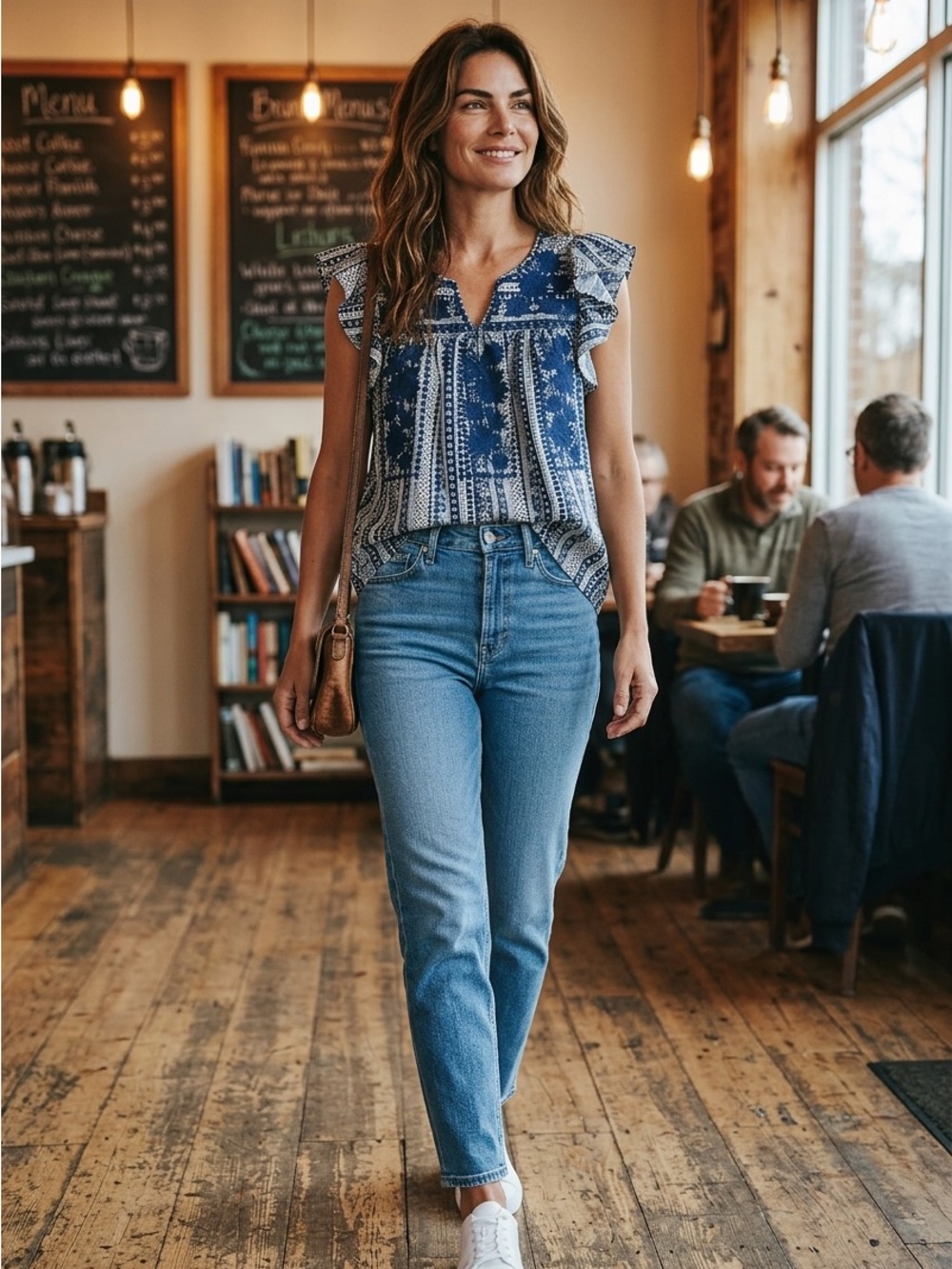 Savanna Jane Floral Embroidered Blouse